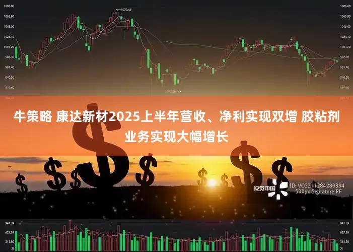 牛策略 康达新材2025上半年营收、净利实现双增 胶粘剂业务实现大幅增长